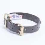 Athens Blingy Dog Collar - Luxurious Genuine Soft Cowhide with Dazzling Replica Diamonds - Image 28