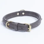 Athens Blingy Dog Collar - Luxurious Genuine Soft Cowhide with Dazzling Replica Diamonds - Image 30