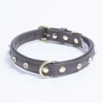 Athens Blingy Dog Collar - Luxurious Genuine Soft Cowhide with Dazzling Replica Diamonds - Image 33