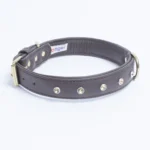 Athens Blingy Dog Collar - Luxurious Genuine Soft Cowhide with Dazzling Replica Diamonds - Image 32