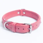 Athens Blingy Dog Collar - Luxurious Genuine Soft Cowhide with Dazzling Replica Diamonds - Image 46