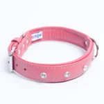 Athens Blingy Dog Collar - Luxurious Genuine Soft Cowhide with Dazzling Replica Diamonds - Image 47