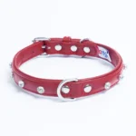 Athens Blingy Dog Collar - Luxurious Genuine Soft Cowhide with Dazzling Replica Diamonds - Image 61