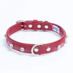 Athens Blingy Dog Collar - Luxurious Genuine Soft Cowhide with Dazzling Replica Diamonds - Image 63