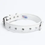 Athens Blingy Dog Collar - Luxurious Genuine Soft Cowhide with Dazzling Replica Diamonds - Image 82