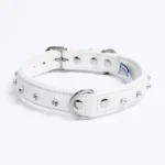 Athens Blingy Dog Collar - Luxurious Genuine Soft Cowhide with Dazzling Replica Diamonds - Image 83