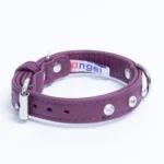 Athens Blingy Dog Collar - Luxurious Genuine Soft Cowhide with Dazzling Replica Diamonds - Image 88