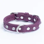 Athens Blingy Dog Collar - Luxurious Genuine Soft Cowhide with Dazzling Replica Diamonds - Image 91