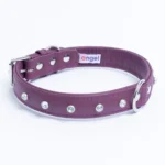 Athens Blingy Dog Collar - Luxurious Genuine Soft Cowhide with Dazzling Replica Diamonds - Image 95