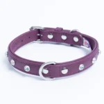 Athens Blingy Dog Collar - Luxurious Genuine Soft Cowhide with Dazzling Replica Diamonds - Image 94