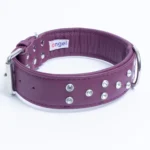 Athens Blingy Dog Collar - Luxurious Genuine Soft Cowhide with Dazzling Replica Diamonds - Image 99