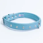 Athens Blingy Dog Collar - Luxurious Genuine Soft Cowhide with Dazzling Replica Diamonds - Image 108