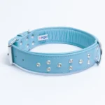 Athens Blingy Dog Collar - Luxurious Genuine Soft Cowhide with Dazzling Replica Diamonds - Image 112