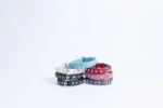 Athens Blingy Dog Collar - Luxurious Genuine Soft Cowhide with Dazzling Replica Diamonds - Image 125