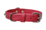 Athens Blingy Dog Collar - Luxurious Genuine Soft Cowhide with Dazzling Replica Diamonds - Image 133