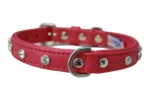 Athens Blingy Dog Collar - Luxurious Genuine Soft Cowhide with Dazzling Replica Diamonds - Image 139