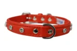 Athens Blingy Dog Collar - Luxurious Genuine Soft Cowhide with Dazzling Replica Diamonds - Image 141