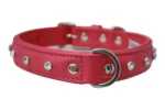 Athens Blingy Dog Collar - Luxurious Genuine Soft Cowhide with Dazzling Replica Diamonds - Image 145