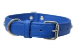 Athens Blingy Dog Collar - Luxurious Genuine Soft Cowhide with Dazzling Replica Diamonds - Image 148