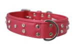 Athens Blingy Dog Collar - Luxurious Genuine Soft Cowhide with Dazzling Replica Diamonds - Image 151