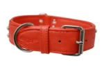 Athens Blingy Dog Collar - Luxurious Genuine Soft Cowhide with Dazzling Replica Diamonds - Image 150