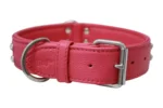 Athens Blingy Dog Collar - Luxurious Genuine Soft Cowhide with Dazzling Replica Diamonds - Image 152