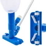 VEVOR Portable Pool Vacuum - Handheld Pool Cleaner with 3 Scrub Brushes & 56' Pole - Image 2