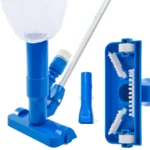 VEVOR Portable Pool Vacuum - Handheld Pool Cleaner with 3 Scrub Brushes & 56' Pole - Image 8