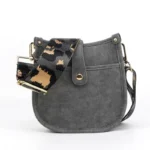 Compact Emmy Courier | Vintage Vegan Leather Bag with Customizable Straps - Fashion & Function Combined - Image 3