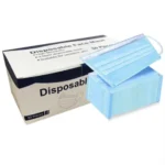 3 Layer Disposable Face Mask Blue (50 pcs) - Comfortable & High Filtration - Image 3