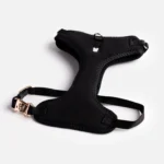 Aquafleece Dog Harness - Black | Water-Resistant Adjustable Harness for Dogs - Image 2
