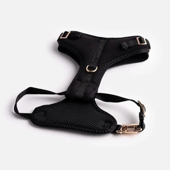 Aquafleece Dog Harness - Black | Water-Resistant Adjustable Harness for Dogs - Image 3