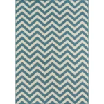 Baja Area Rug, Blue, 2'3" X 4'6" - Stylish All-Weather Indoor/Outdoor Rug - Image 5