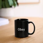 Full Color Ceramic Mug - "Obey" | Vibrant Design, 11oz Durable Ceramic - Safe & Stylish - Image 2