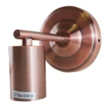Vintage Industrial Retro Metallic Sconce Wall Light Lamp - E27 Base, Copper Finish - Image 7