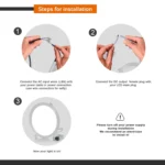 High-Quality AC100-240V Constant Current LED Transformer - Black and White - Image 13