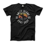Amity Island Surf Shop Jaws T-Shirt | Premium Quality Cotton Tee for Movie Fans - Image 2