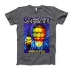 Absente Vintage Absinthe Liquor Advertisement with Van Gogh T-Shirt - Artistic & Comfortable - Image 8