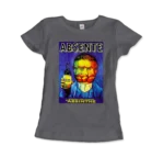 Absente Vintage Absinthe Liquor Advertisement with Van Gogh T-Shirt - Artistic & Comfortable - Image 9