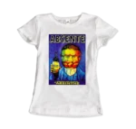 Absente Vintage Absinthe Liquor Advertisement with Van Gogh T-Shirt - Artistic & Comfortable - Image 11
