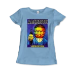 Absente Vintage Absinthe Liquor Advertisement with Van Gogh T-Shirt - Artistic & Comfortable - Image 16