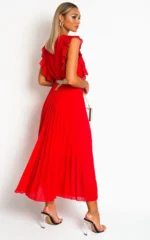 Elegant Pleated Maxi Dress Stylish & Comfortable for Any Occasion - Image 20