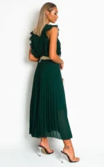 Elegant Pleated Maxi Dress Stylish & Comfortable for Any Occasion - Image 26