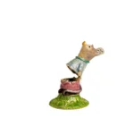 Handmade Baby Boy Mouse Enamel Trinket Box with Austrian Crystals - Keren Kopal - Image 6
