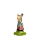 Handmade Baby Boy Mouse Enamel Trinket Box with Austrian Crystals - Keren Kopal - Image 8