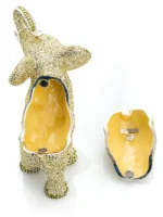 Silver Elephant Limited Edition - Hand-Plated with 925 Silver & Austrian Crystals by Keren Kopal - Image 14