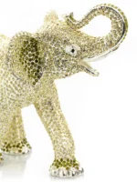 Silver Elephant Limited Edition - Hand-Plated with 925 Silver & Austrian Crystals by Keren Kopal - Image 12