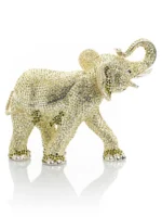 Silver Elephant Limited Edition - Hand-Plated with 925 Silver & Austrian Crystals by Keren Kopal - Image 13
