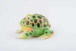 Handcrafted Black Spotted Toad Trinket Box with Austrian Crystals, Enamel Painted, 24K Gold Plated, Magnetic Closure, Gift Box Included - Image 4