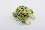 Handcrafted Black Spotted Toad Trinket Box with Austrian Crystals, Enamel Painted, 24K Gold Plated, Magnetic Closure, Gift Box Included - Image 7